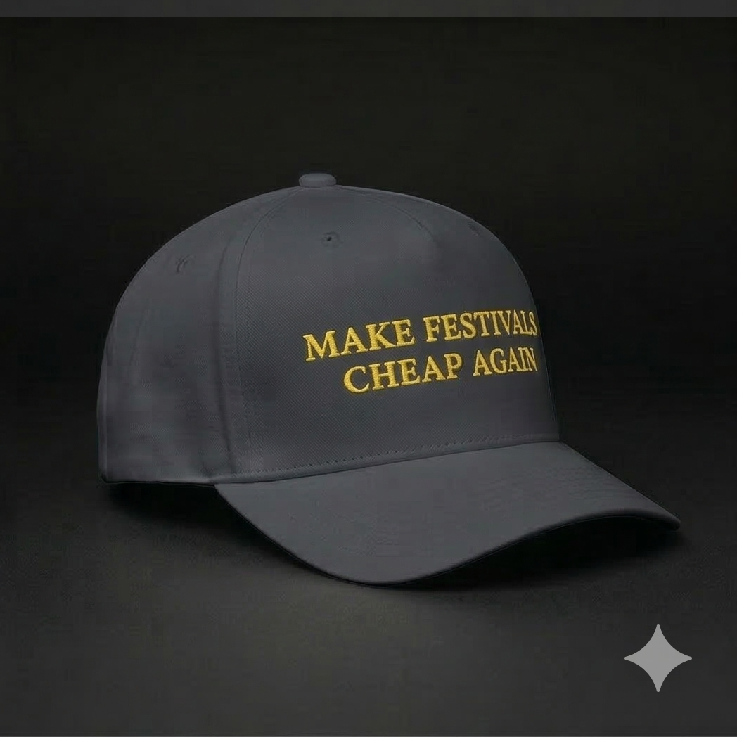 MAKE FESTIVALS CHEAP AGAIN Dad Hat