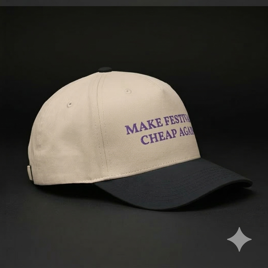 MAKE FESTIVALS CHEAP AGAIN Dad Hat