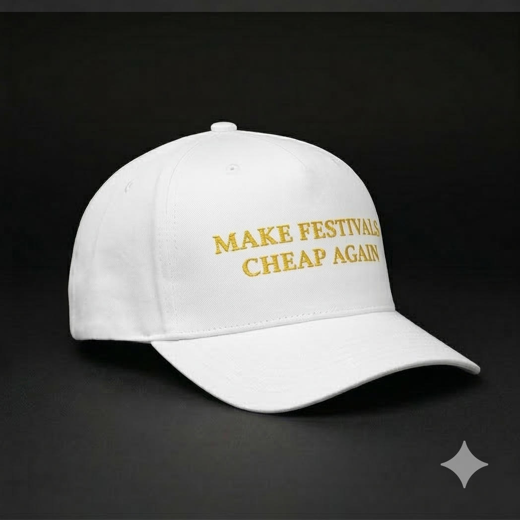 MAKE FESTIVALS CHEAP AGAIN Dad Hat