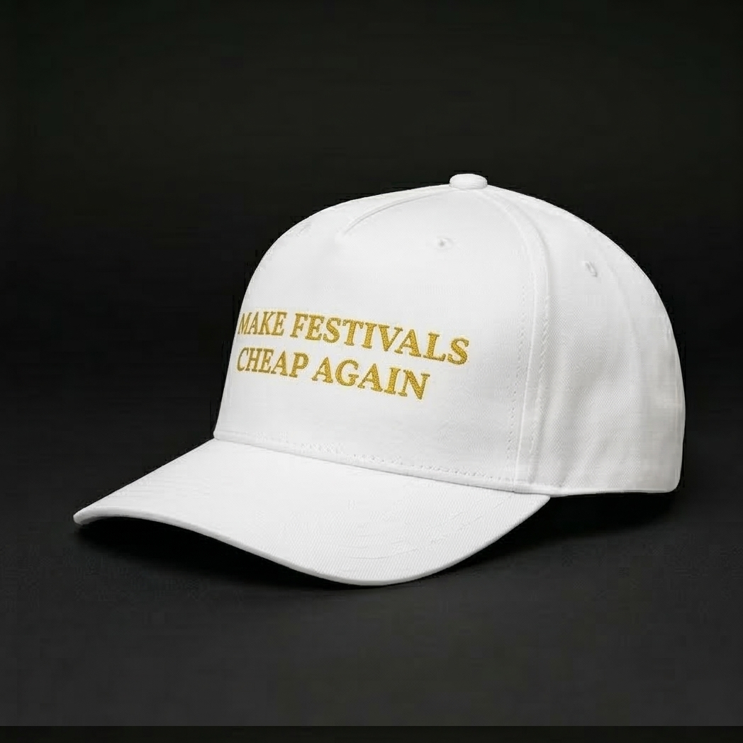 MAKE FESTIVALS CHEAP AGAIN Dad Hat